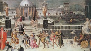 El triunfo del invierno de Antoine Caron